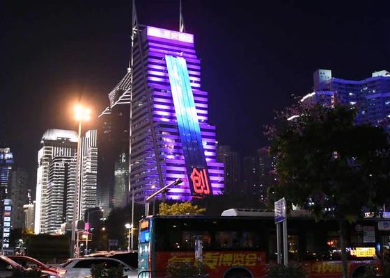 Outdoor P25 LED Tampilan Layar Pemain Iklan. untuk jendela kaca pusat perbelanjaan pusat perbelanjaan